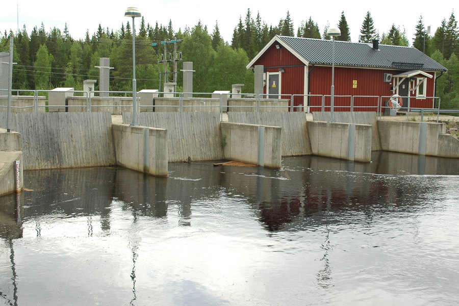 Gammelby hydropower plant